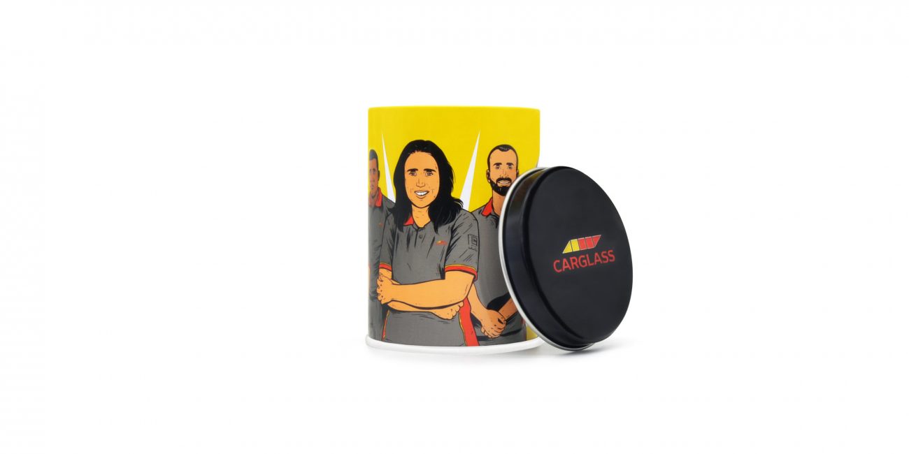 Embalagem de metal redonda • CARGLASS